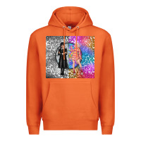 Carrot gothic girl and colorful girl best friends Premium Hoodie - TumblerDesignByShophia