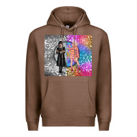 Chestnut gothic girl and colorful girl best friends Premium Hoodie - TumblerDesignByShophia
