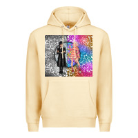 Pina Colada gothic girl and colorful girl best friends Premium Hoodie - TumblerDesignByShophia
