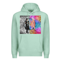 Seafoam gothic girl and colorful girl best friends Premium Hoodie - TumblerDesignByShophia