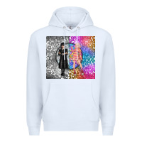 White gothic girl and colorful girl best friends Premium Hoodie - TumblerDesignByShophia