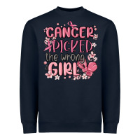 Navy cancer picked the wrong girl malia Heavyweight Sweatshirt - MaliasSmallBusiness