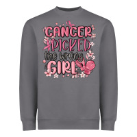 Storm cancer picked the wrong girl malia Heavyweight Sweatshirt - MaliasSmallBusiness
