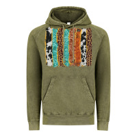Vintage Olive western brushstroke Vintage Hoodie - AdoDesignShop
