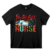 Black santa is favorite nurse Heavy Core Tee - CowhideDigitalArt