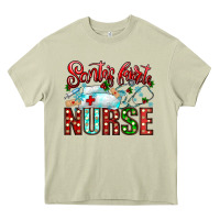 Mossy santa is favorite nurse Heavy Core Tee - CowhideDigitalArt