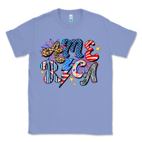 Colony Blue America Classic Tee - CowhideDigitalArt