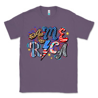 Lavender America Classic Tee - CowhideDigitalArt