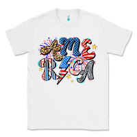 White America Classic Tee - CowhideDigitalArt
