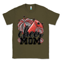 Army Green cheer mom Classic Tee - MaliasSmallBusiness