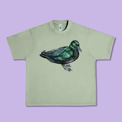 East İndie Duck Urban Heavy Tee Designed By Lillyallendesigns