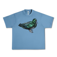Pebble Blue East İndie Duck Urban Heavy Tee - LillyAllenDesigns