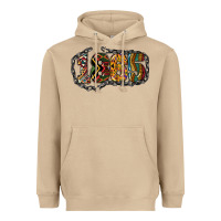 Mushroom 1865 juneteenth Heavyweight Hoodie - NancyCooperArtShop