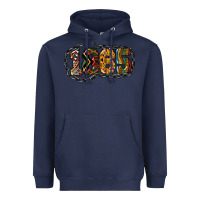 Navy 1865 juneteenth Heavyweight Hoodie - NancyCooperArtShop