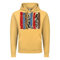 Vintage Mustard western brushstroke Vintage Hoodie - AdoDesignShop