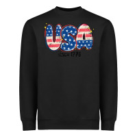 Black usa since 1776 Heavyweight Sweatshirt - MaliasSmallBusiness