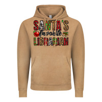 Vintage Camel santa's favorite librarian Vintage Hoodie - Jasminsmagicworld