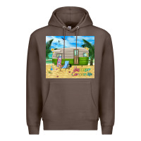 Coffee summer caravan life Premium Hoodie - TumblerDesignByShophia