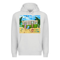 Dove Grey summer caravan life Premium Hoodie - TumblerDesignByShophia