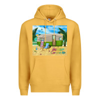 Mustard summer caravan life Premium Hoodie - TumblerDesignByShophia