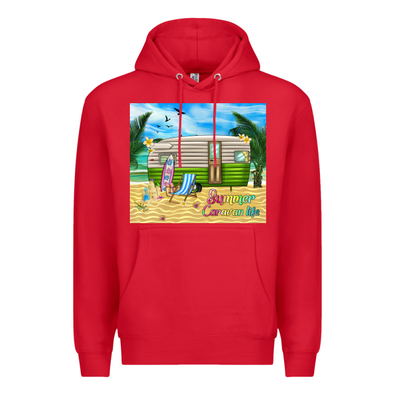 Summer Caravan Life Premium Hoodie by TumblerDesignByShophia | Teevron