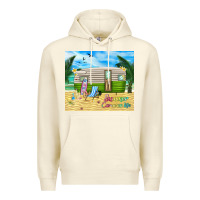 Sandshell summer caravan life Premium Hoodie - TumblerDesignByShophia