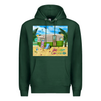 Sports Green summer caravan life Premium Hoodie - TumblerDesignByShophia