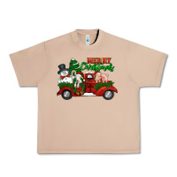 Burro merry christmas snowman and farm animals truck Urban Heavy Tee - Jasminsmagicworld