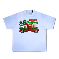 Grape Ice merry christmas snowman and farm animals truck Urban Heavy Tee - Jasminsmagicworld