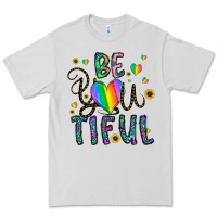 Dove Grey be you tiful Premium Tee - CowhideDigitalArt