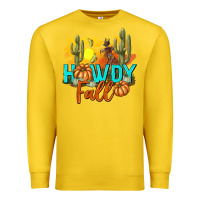 Lemon Howdy Fall Premium Sweatshirt - texasbilliewilder