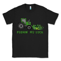 Black pushin' my luck Classic Tee - MaliasSmallBusiness