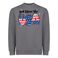 God Bless America Heavyweight Sweatshirt | Teevron