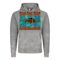 Cloud Rock bison leopard gemstone Vintage Hoodie - Artiststas