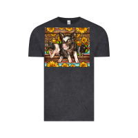 Vintage Black Western Cute Hampshire Pigs Vintage Tee - LillyAllenDesigns