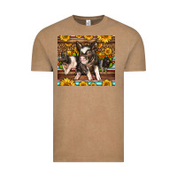 Vintage Coffee Western Cute Hampshire Pigs Vintage Tee - LillyAllenDesigns