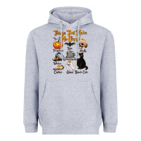 Heather Grey Things That Make Me Happy Heavyweight Hoodie - texasbilliewilder