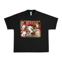 Black merry christmas goats Urban Heavy Tee - Jasminsmagicworld
