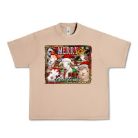 Burro merry christmas goats Urban Heavy Tee - Jasminsmagicworld