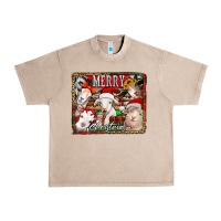 French Oak merry christmas goats Urban Heavy Tee - Jasminsmagicworld
