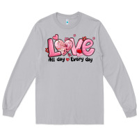 Moon Dust love all day every day Long Sleeve Tee - MaliasSmallBusiness