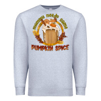 Heather Grey Mommy Needs Some Pumpkin Spice Premium Sweatshirt - texasbilliewilder