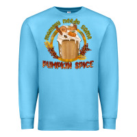 Ocean Blue Mommy Needs Some Pumpkin Spice Premium Sweatshirt - texasbilliewilder