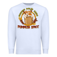 White Mommy Needs Some Pumpkin Spice Premium Sweatshirt - texasbilliewilder