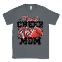 Charcoal Heather mascot cheer mom Classic Tee - MaliasSmallBusiness
