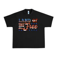 Black land of the free america Urban Heavy Tee - Jasminsmagicworld