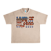 French Oak land of the free america Urban Heavy Tee - Jasminsmagicworld
