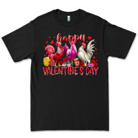 Black happy valentines day Premium Tee - RacoonDesign