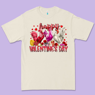 Happy Valentines Day Premium Tee Designed By Racoondesign