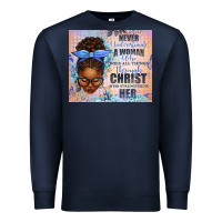 Navy Never Underestimate a Woman Who Does Premium Sweatshirt - texasbilliewilder